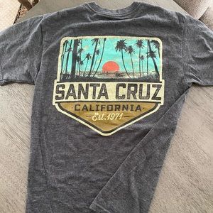 Grey Santa Cruz Tee